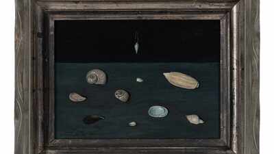 A Michigan collector paid $30 for a seashell painting at an estate sale; it was later identified as a 1951 Gertrude Abercrombie work; now it has sold in New York for a record $1,352,600!