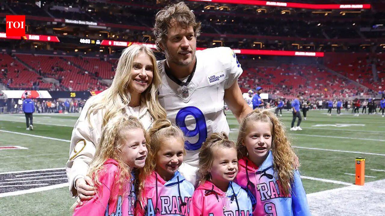 Matthew Stafford’s wife Kelly reveals the surprising role their four ...