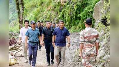 Arunachal min inspects proposed Siang hydel project  site