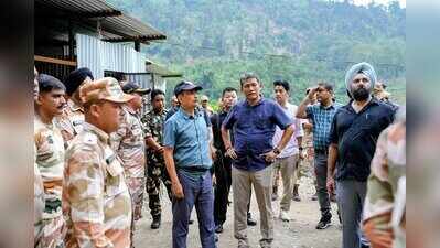 Arunachal min inspects proposed Siang hydel project  site