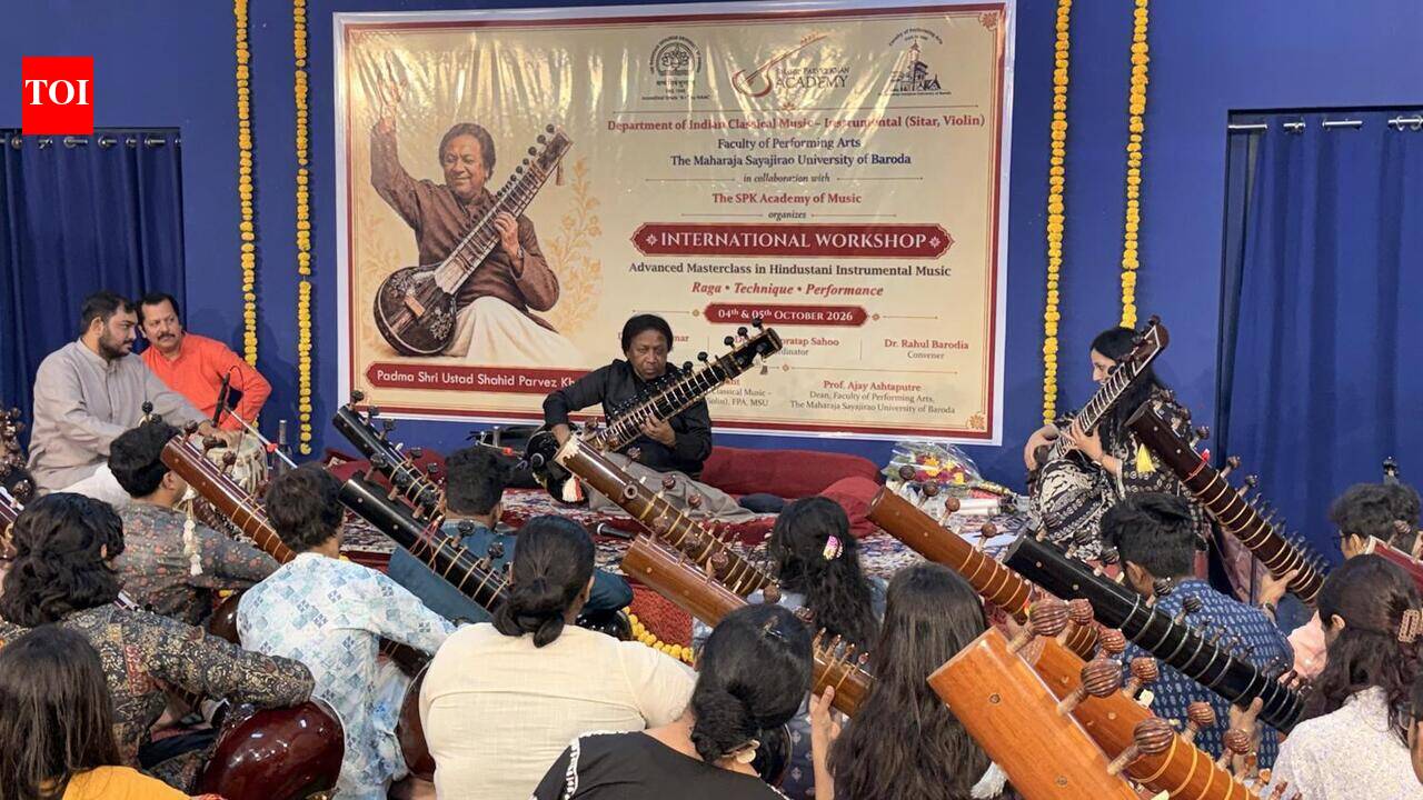 Sitar maestro’s two-day masterclass at MSU | Vadodara News - The Times ...