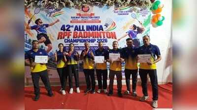 NER RPF’s Dashrath Prasad wins 5 medals in b'minton c’ship
