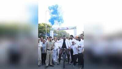 Ludhiana cycles for a drug-free Punjab
