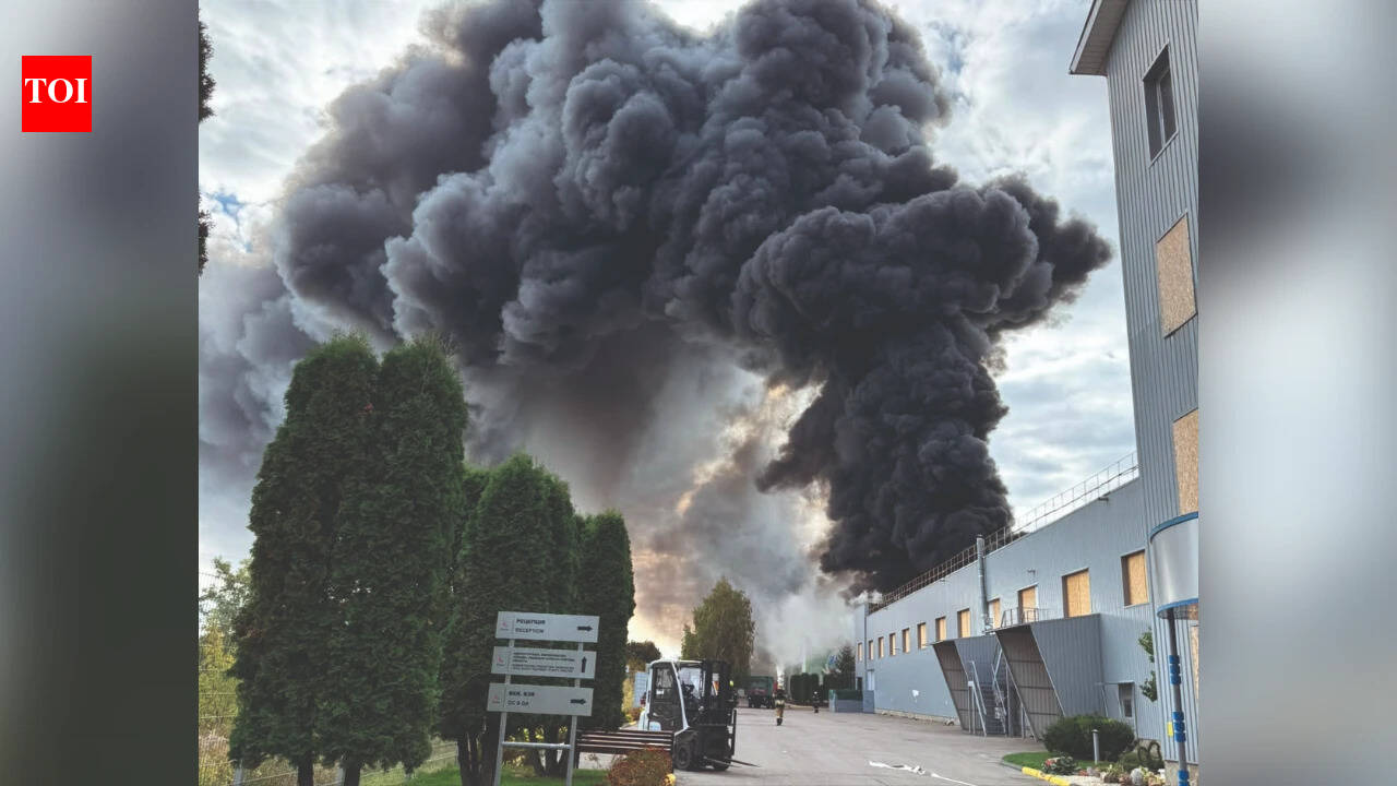 Kusum Group Pharmaceutical Plant: 1 dead as Russian drones hit desi pharma plant in Ukraine | India News