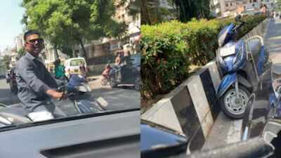 Mumbai woman says wrong-side scooter rider blocked her car, abused her; cops respond