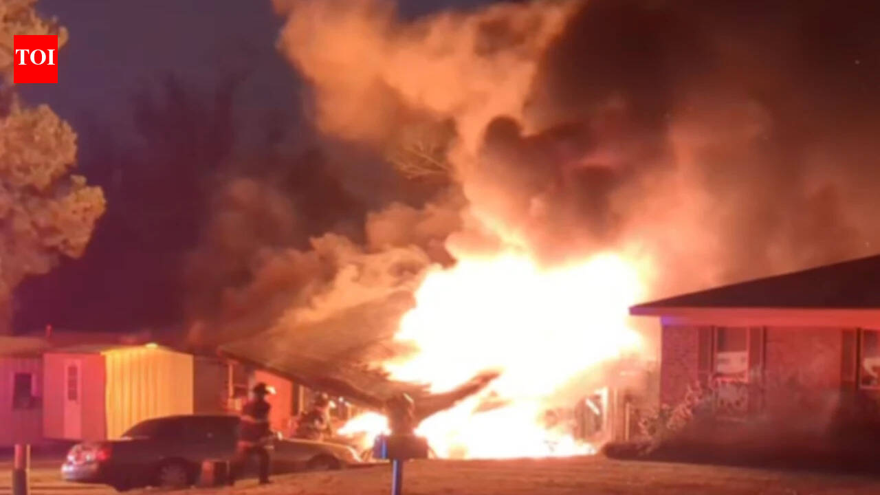 Seven charged with setting fire to 13 rented Louisiana homes for insurance claims