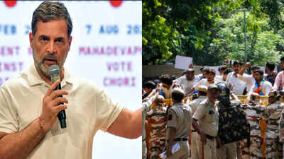 ‘Silence any woman who dares to ask questions’: Rahul slams Delhi Police over sexual harassment complaints