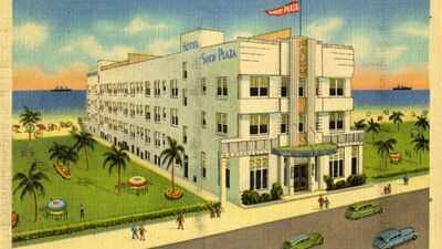 Miami Beach’s Savoy Hotel dates to the 1930s and survived decades on Ocean Drive; Florida laws could now allow most of it and the neighboring Arlington to be demolished for a 38-story, 480-foot tower