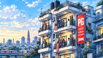 Inside Delhi-NCR's PG boom: When homes turn into hostels