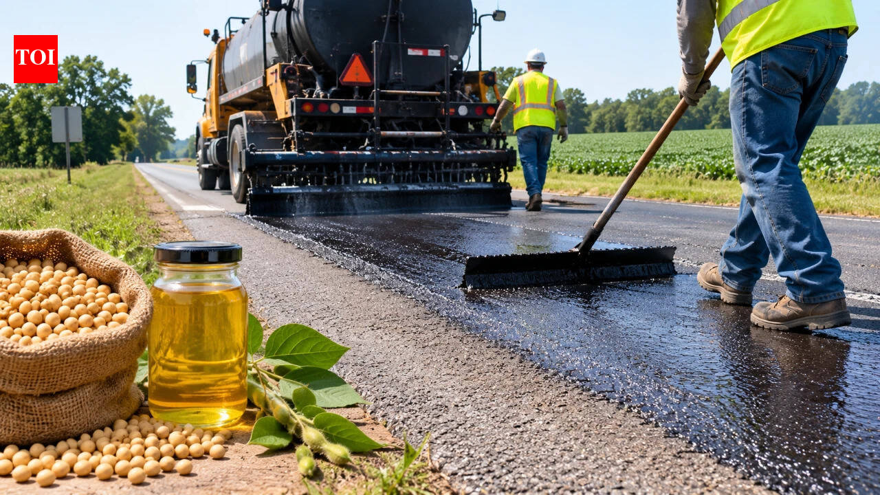 In 2022, Michigan treated one mile of Colony Road with soybean-oil ...