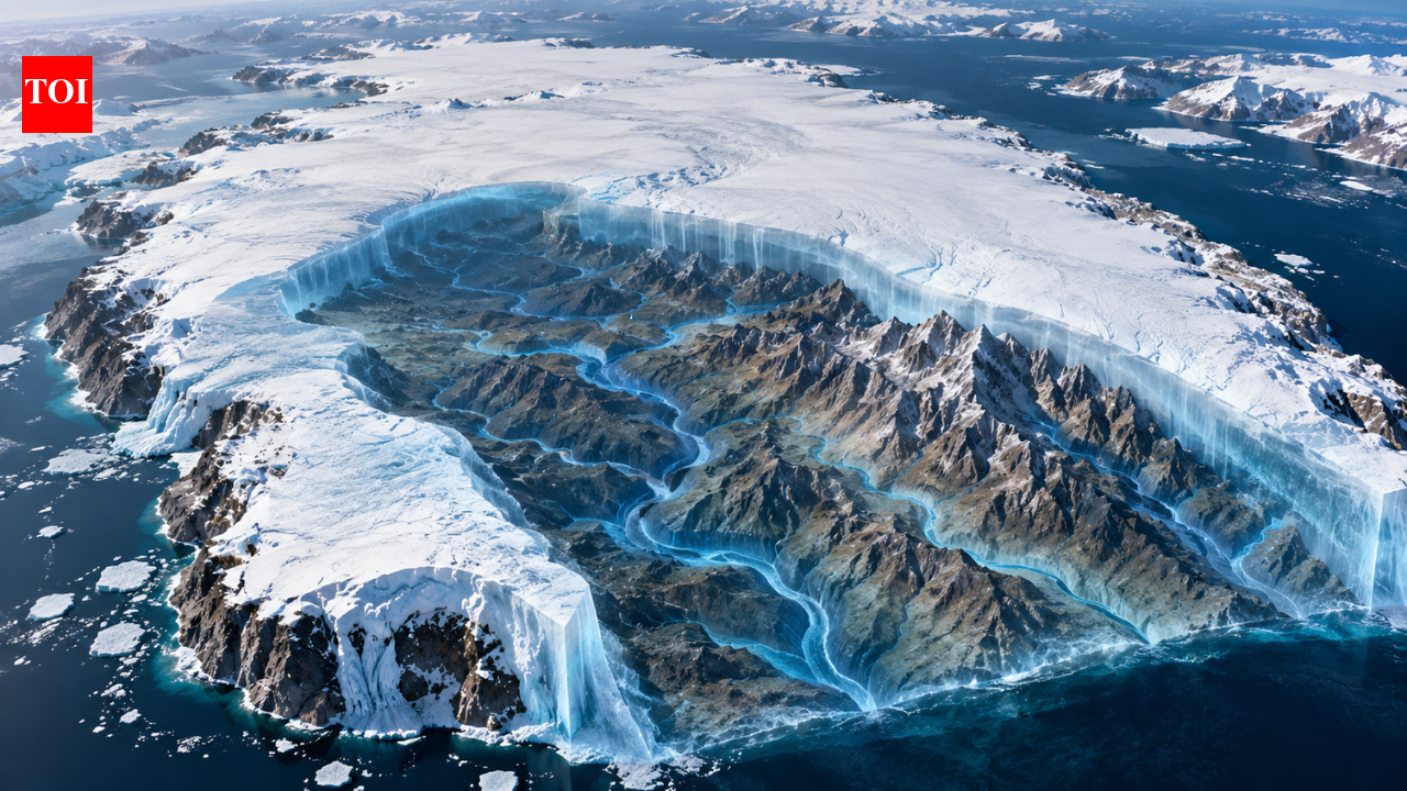 Hidden beneath Greenland’s ice: A 'lost world' of mountains and valleys is finally revealed.