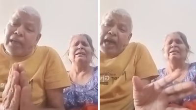 “Aurangzeb se bhi bura…”: Elderly Agra couple alleges son sold their house for Rs 46 lakh and threw them out; video viral