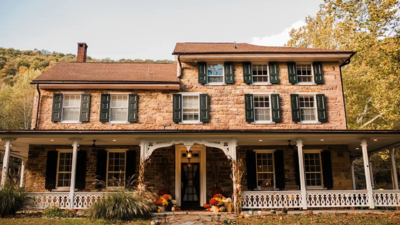 In 2020, a Pennsylvania couple accidentally won an abandoned 1830s stone house at auction for $460,000; five years and more than $300,000 in renovations later, the five-acre property is about 85% complete