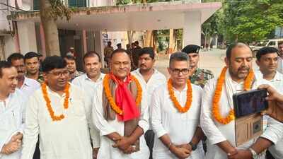 Three RLM MLAs back Sinha against NDA nominee