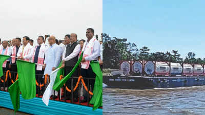 Dibrugarh's river trade returns after 70 years: First post-Independence cargo from Assam heads to Bangladesh
