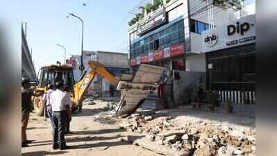 JDA initiates demolition drive on New Sanganer Road under HC orders