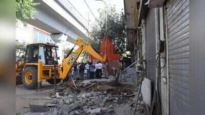 JDA initiates demolition drive on New Sanganer Road under HC orders
