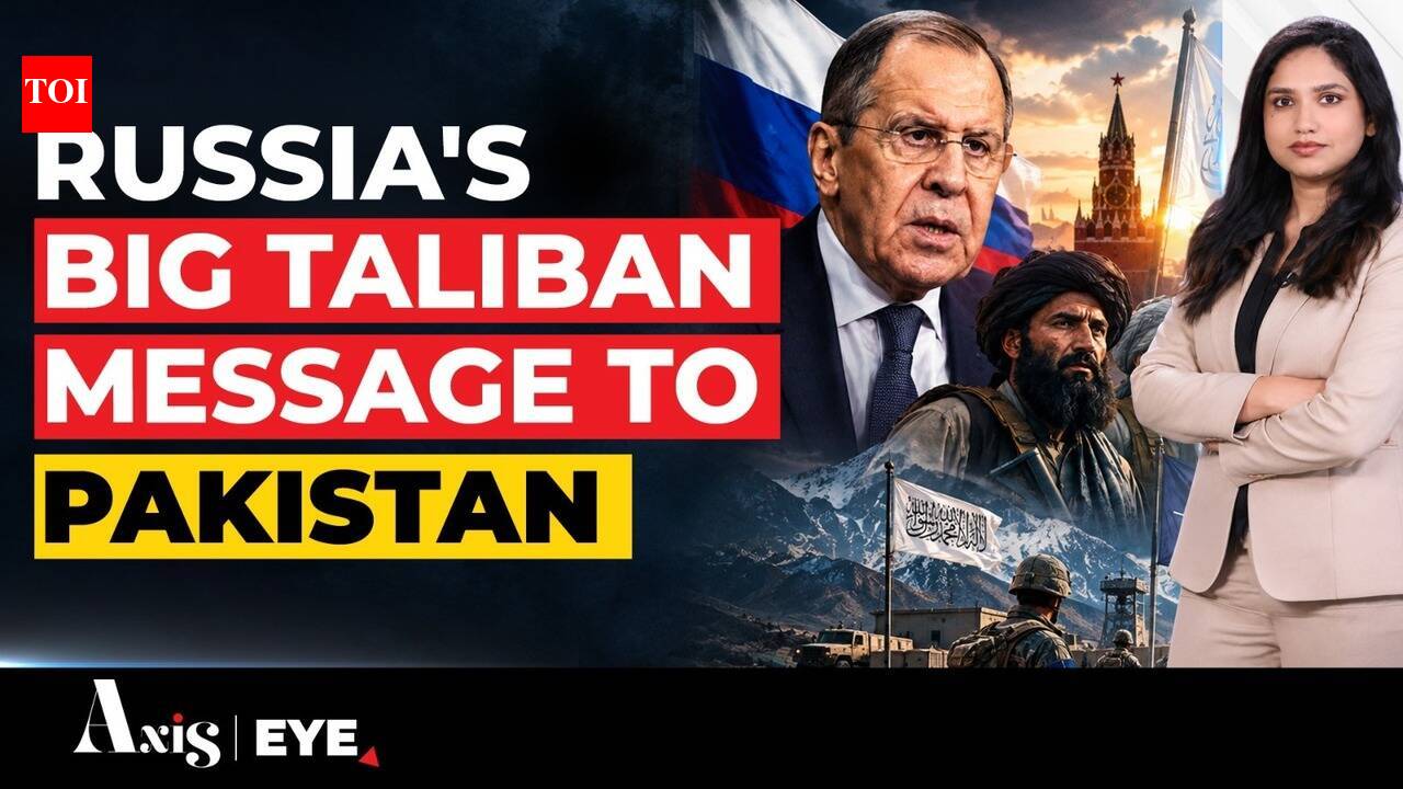 Russia Backs Taliban As Pakistan Strikes Afghanistan, Lavrov Warns NATO Against Return
