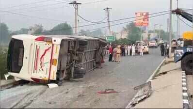 LPU student among 4 dead as bus overturns