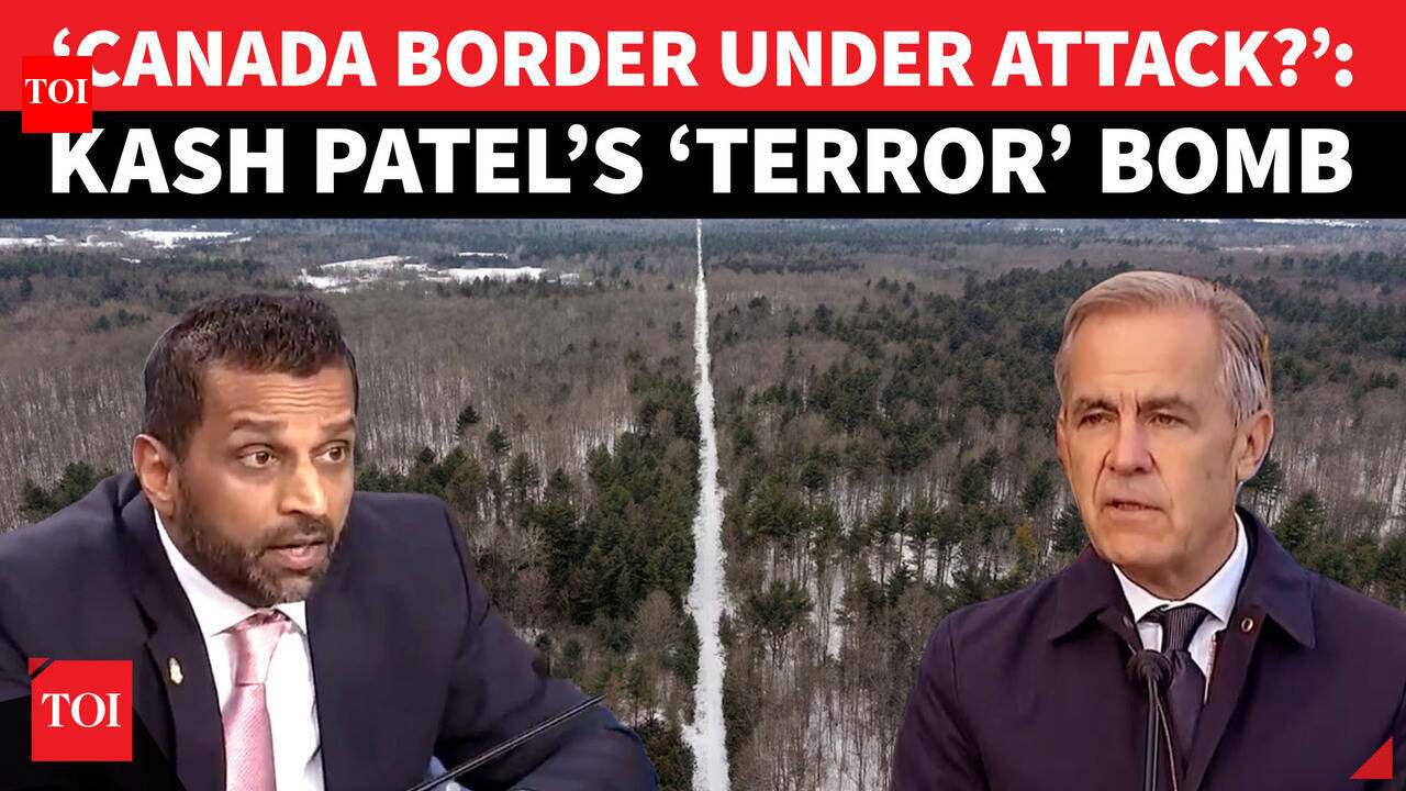 'Threat On Canada's Border?’: Kash Patel Asked Point-Blank; FBI Takes ...