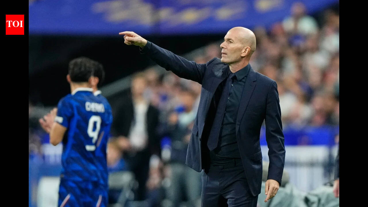 Head coach Zinedine Zidane celebrates first home win as France crush Belgium 4-1 at Nations League | Football News