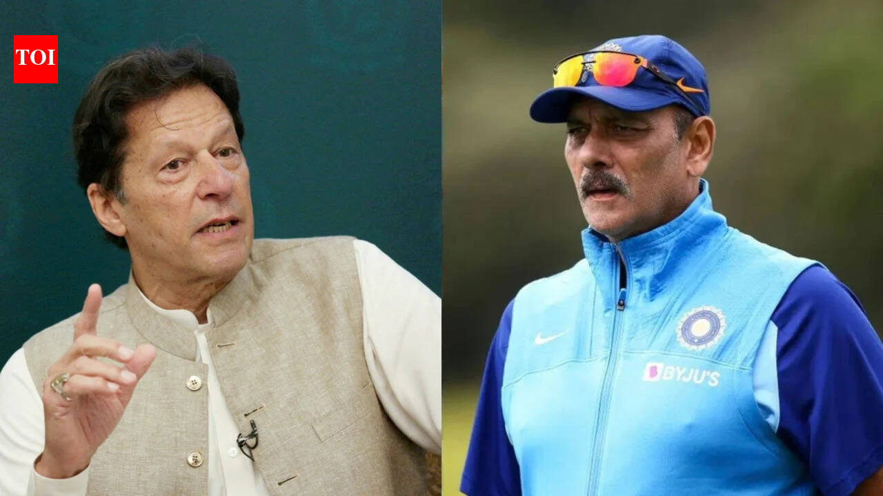 Imran Khan: ‘No one treats a human being like that’: Ravi Shastri calls out Pakistan’s treatment of jailed Imran Khan | Cricket News  The Times of India