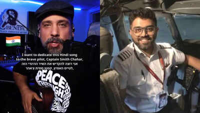 'Tujh mein rab dikhta hai yaara mein kya karu, sajdhe sar jukhta hai yaara mein kya karu': Israeli-American singer learns Shah Rukh Khan song to honour ‘brave’ Captain Smit Machchhar