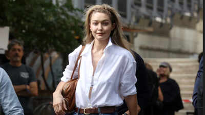 That 2000s hairband you probably threw away is back, thanks to Gigi Hadid