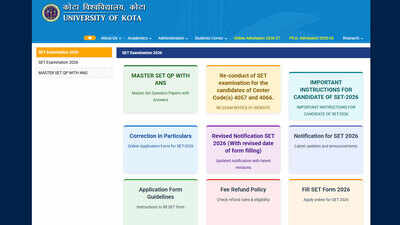 Rajasthan SET Answer Key 2026 released at uok.ac.in: Download subject-wise key and exam details here