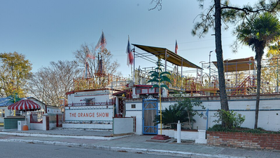 In 1968, Jeff McKissack began building Houston’s Orange Show from salvaged materials, creating a unique folk art landmark that opened to the public in 1979