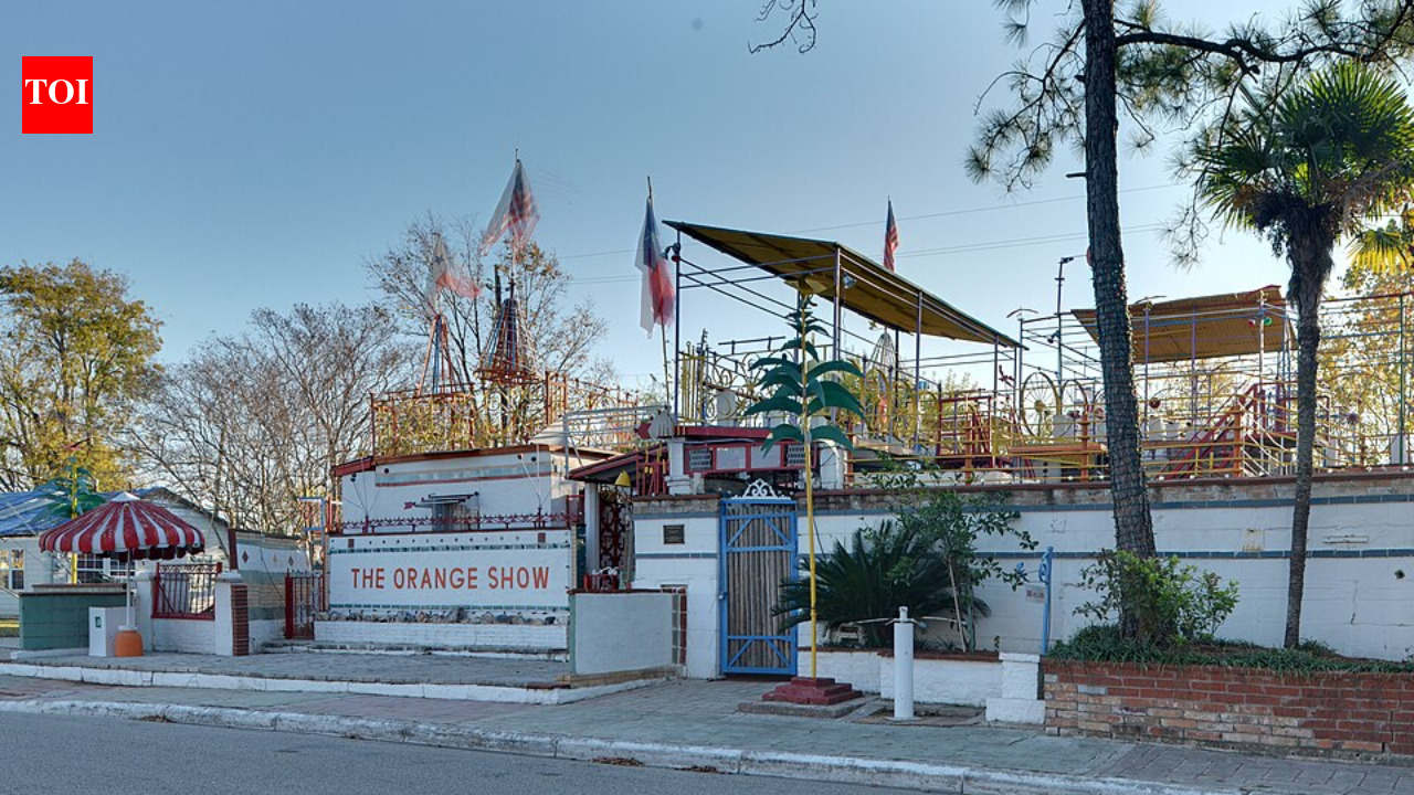 Jeff McKissack built Houston’s Orange Show from salvaged materials in 1968