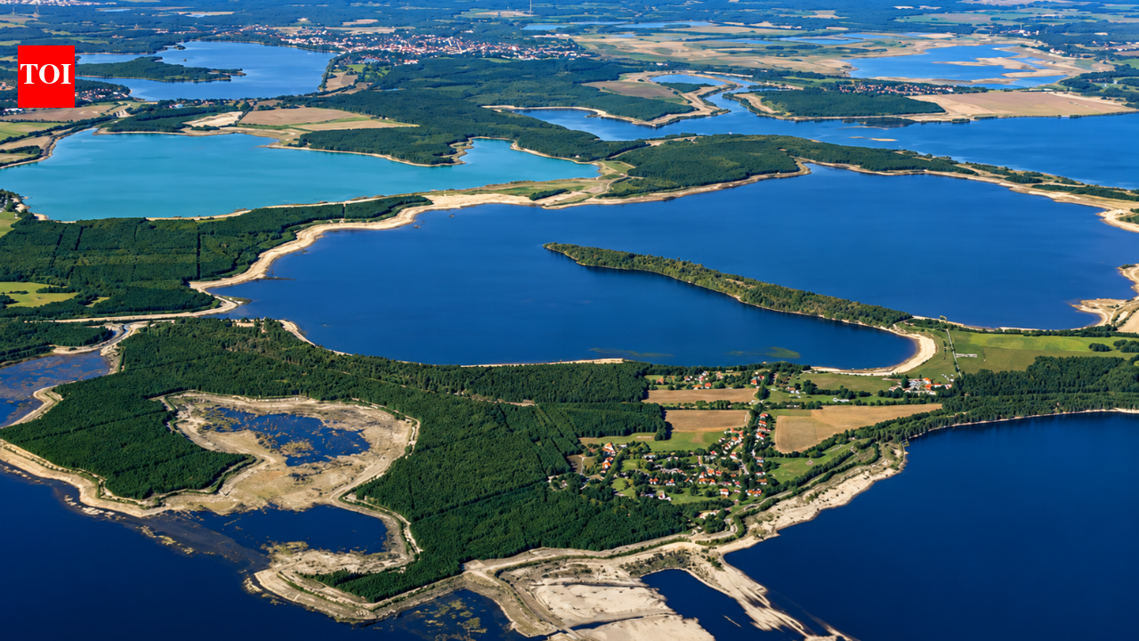 Germany is turning abandoned coal mines into 23 lakes and a wetland landscape