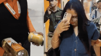Ghee, refined oil in her bag: Woman ‘caught stealing’ at Noida DLF Mall, video emerges