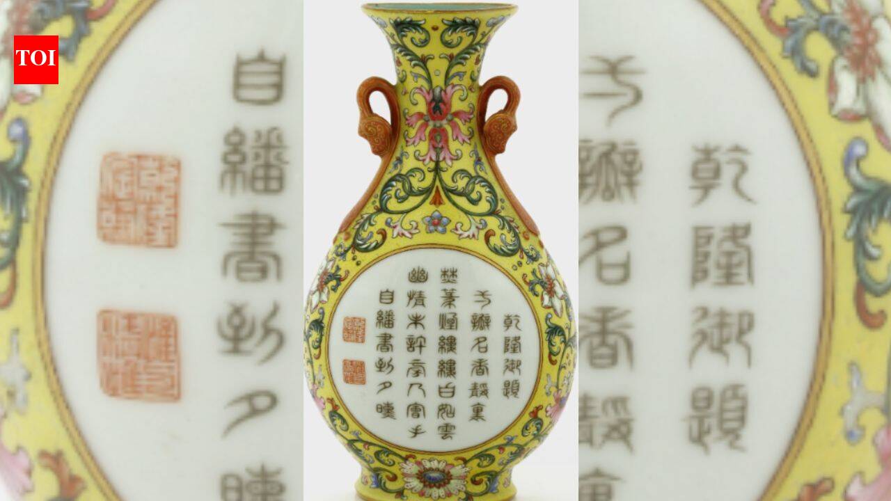 UK man buys vase for £1; finds it's a Chinese imperial Qianlong piece and sells it for £484,000