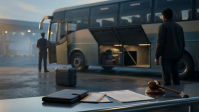 Passenger handed suitcase to bus conductor, but it went missing during journey; consumer commission orders Rs 43,000 payout