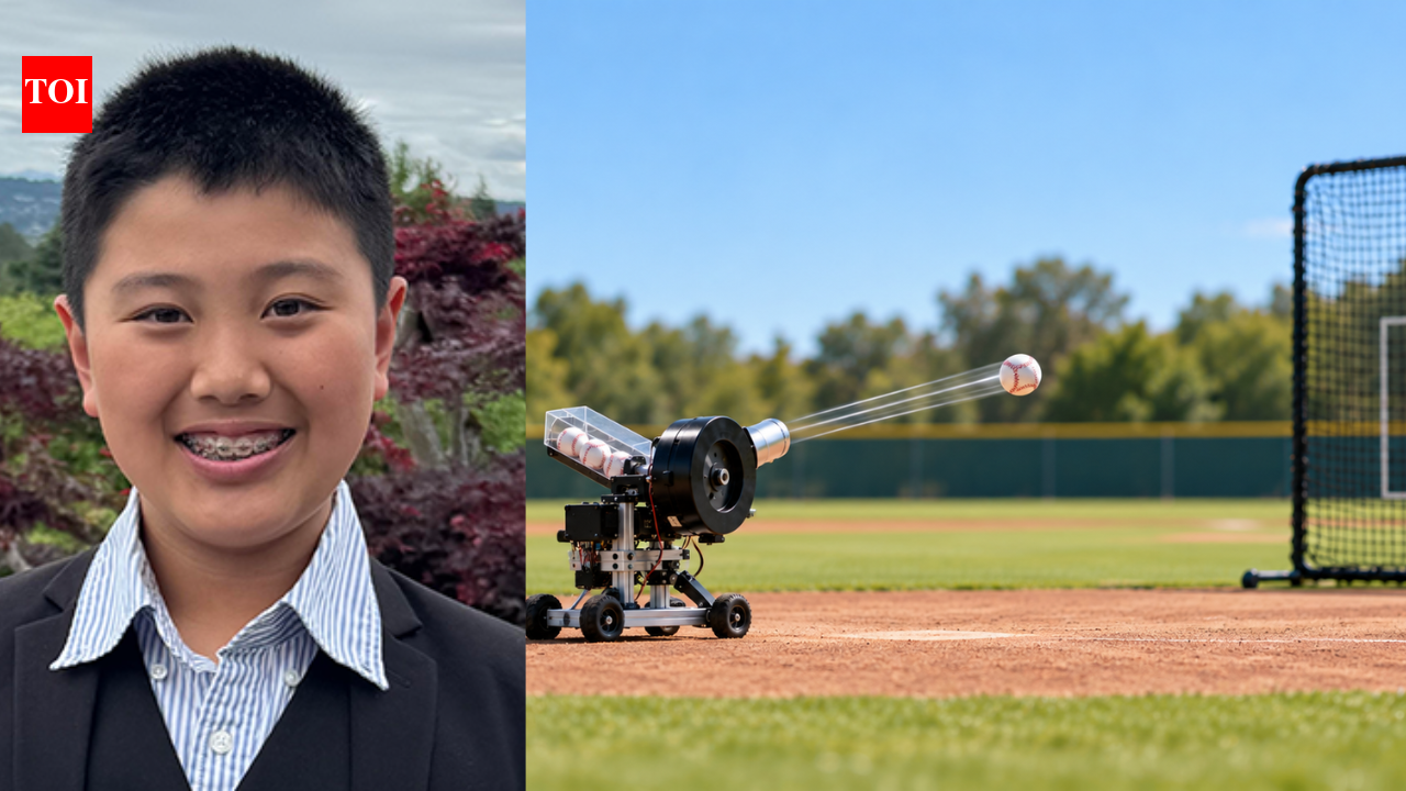 Andrew Sun-Zhuang built a $260 AI pitching machine with 94% strike accuracy