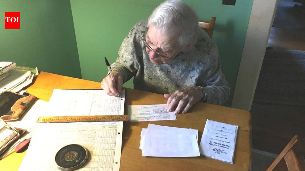 Maine woman, 96, retires after 60 years of reporting weather to NOAA