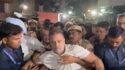 'Everything will be remembered': Rahul and Priyanka removed from protest site after high drama – watch