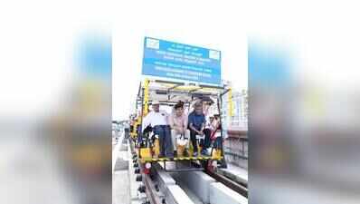 Commissioner of Metro railway safety inspection begins for Bengaluru Metro’s Pink Line