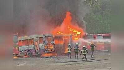 After blaze engulfs 12 buses, calls grow for dedicated firefighting units at all BEST depots