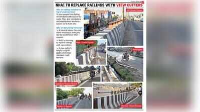 After exposed railing impales biker on Delhi-Gurgaon Expressway, NHAI to remove them