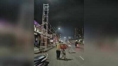 Safety fears mount over roped-up steel arches in Dighi after recent collapse