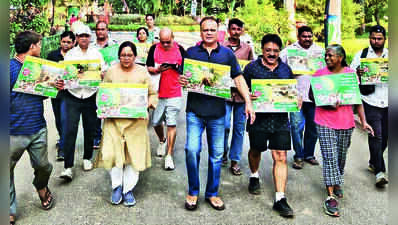 Protest held against ‘concretisation’ of Sayajibaug