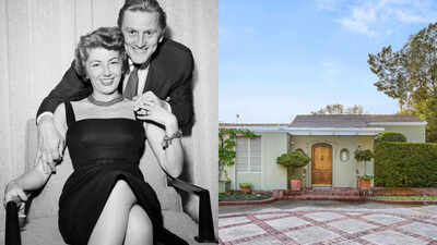 In 1976, Kirk and Anne Douglas paid $400,000 for a Beverly Hills home and turned its garden path into a private walk of fame with more than 40 celebrity autographs; 45 years later, the estate sold for $9.015 million