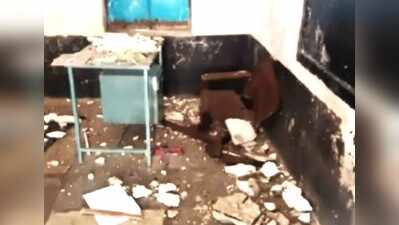 3 kids injured as roof plaster falls in Udaipur school, building locked