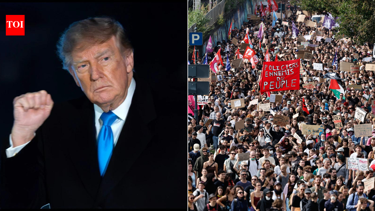 'Islam wanting to take over': Donald Trump reacts to France school protests