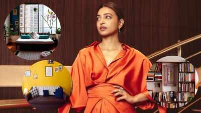 Radhika Apte's Mumbai home: Inside the eclectic house with olourful doors, vintage furniture, family heirlooms and her favourite cosy balcony that reveal 'Lust Stories 3' star's personal side