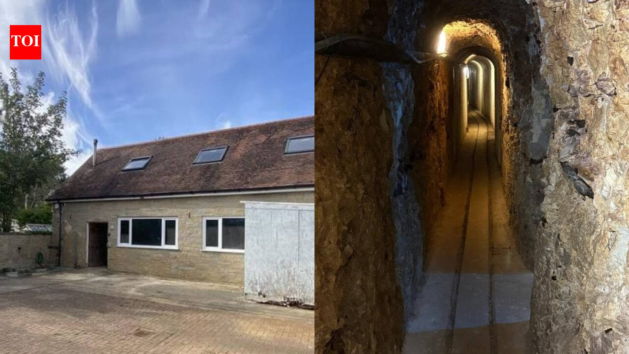 British engineer dug four-level tunnels under his home, now up for auction