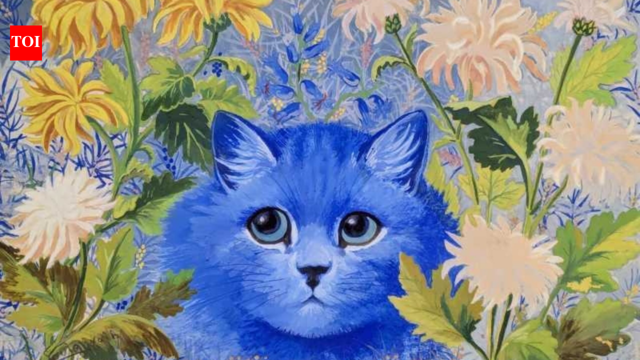 A couple rescued two cat paintings from a skip; years later, the Louis Wain works sold for £16,000 