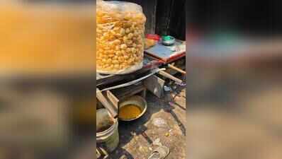 Pani puri found stored in latrine during BMC raid, making unit sealed
